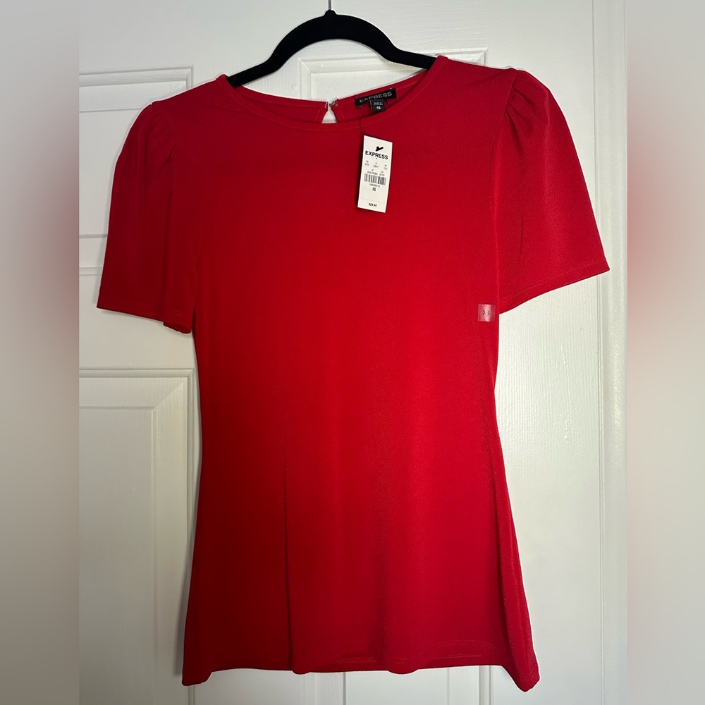 Express Short Sleeve Blouse - size xsmall